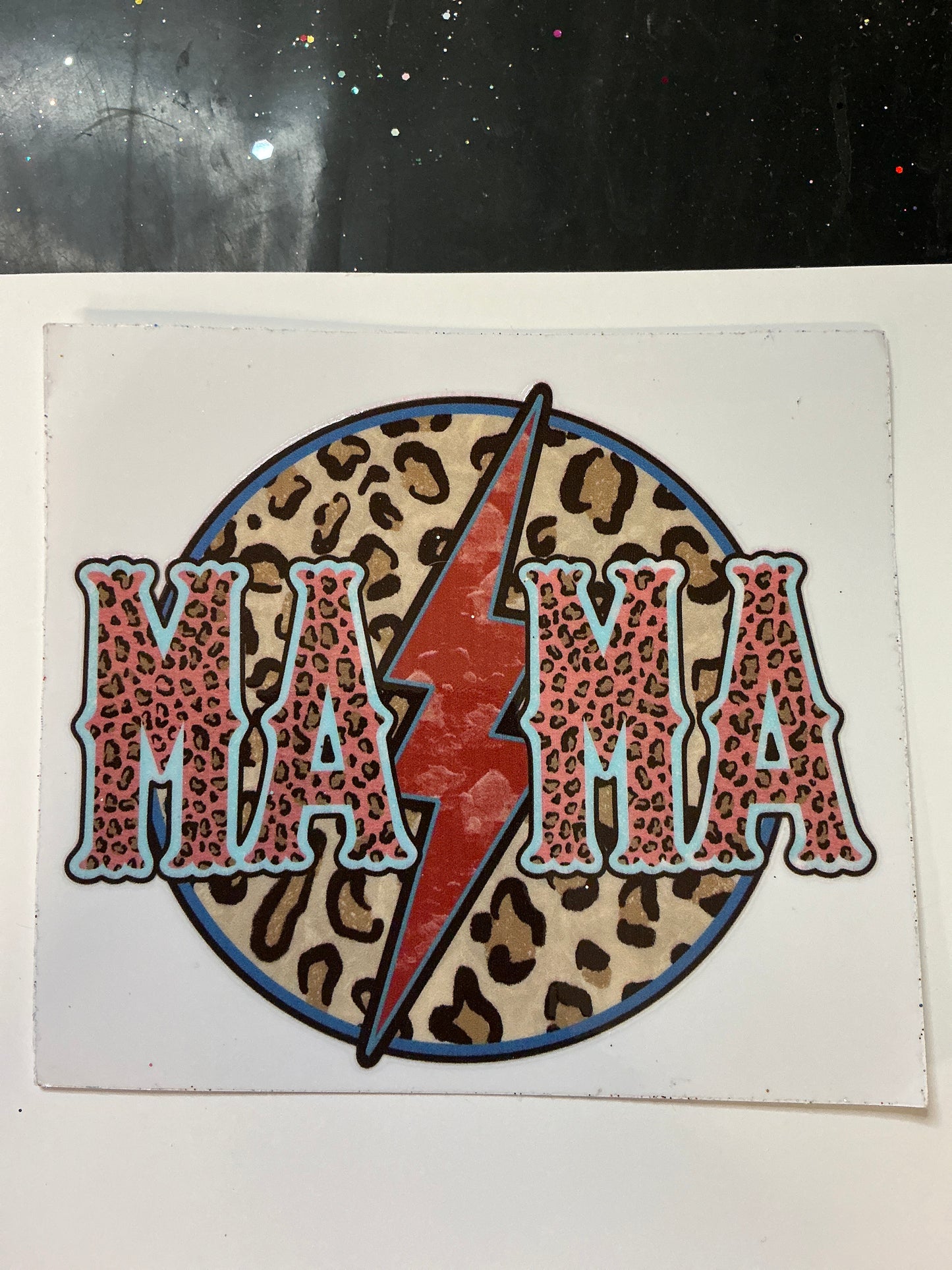 97. MAMA With Lighting Bolt & Spots