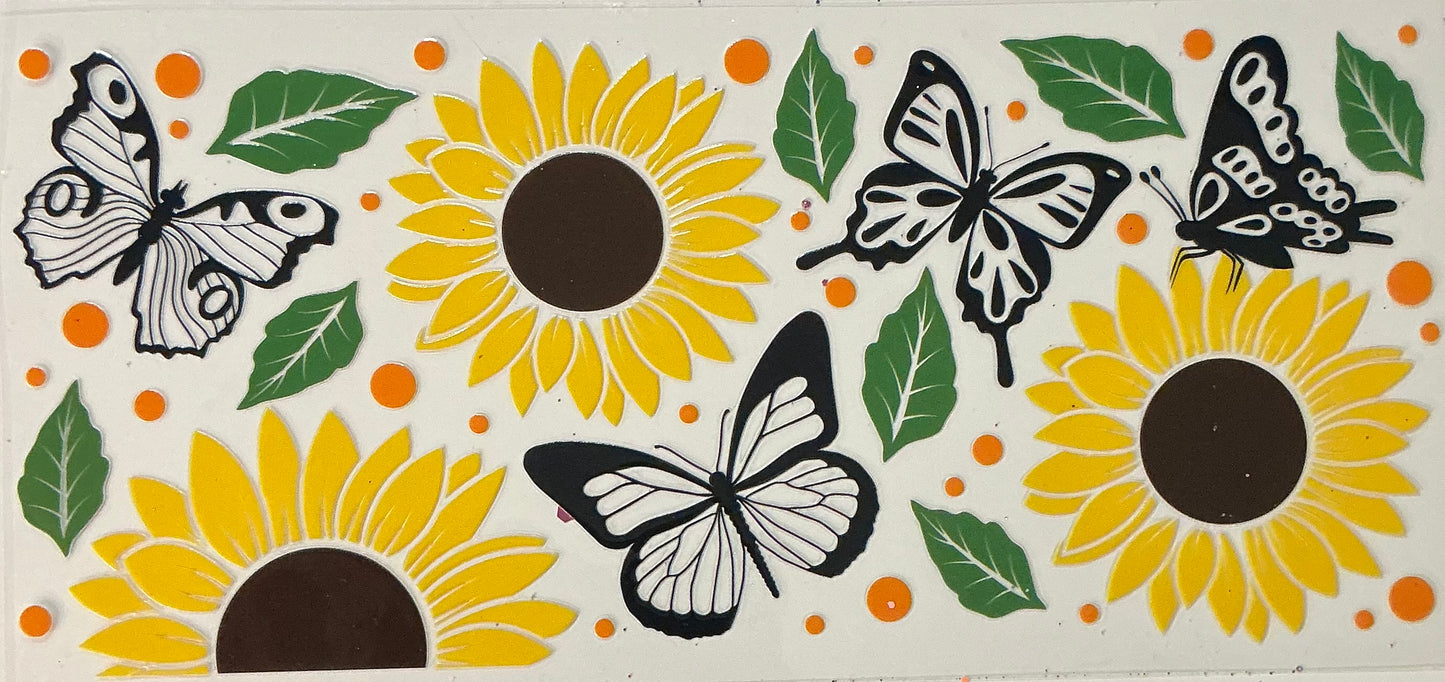 29. Sunflowers & Butterflies