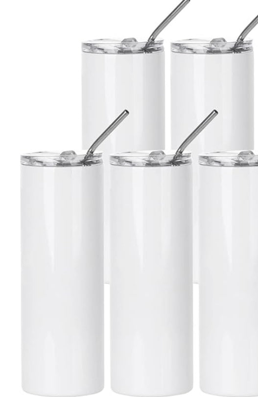 20oz Stainless Steel Skinny Sublimation Tumbler