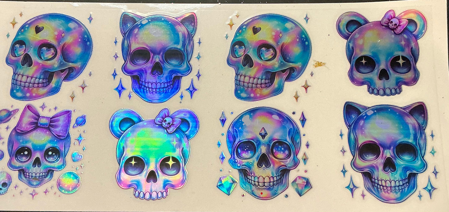108. Holographic Skulls