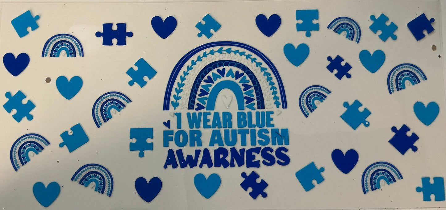 144. I Wear Blue For Autism Awareness