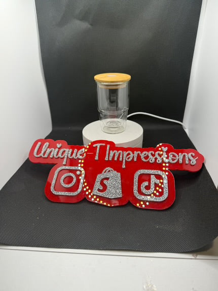 4oz Shot Glass Snow Globe