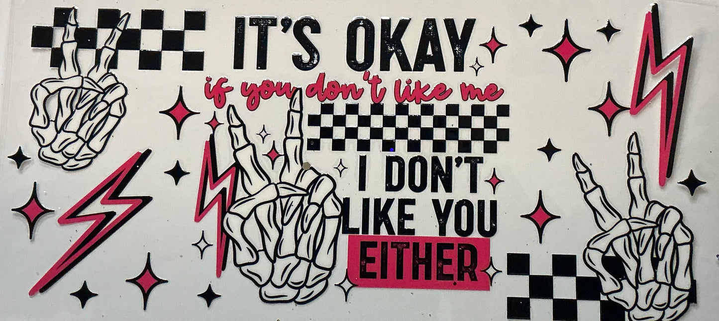 118. It’s Okay If You Don’t Like Me I Don’t Like You Either