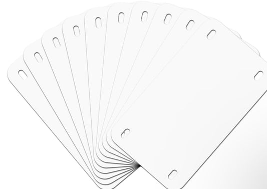 Custom Sublimation Car Tag