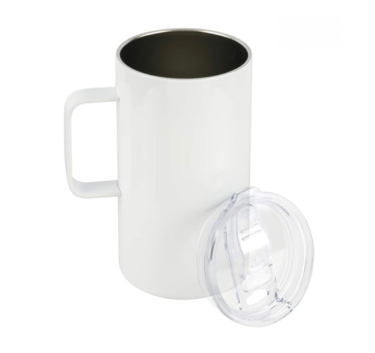 20oz Stainless Steel Sublimation Cup w/ Handle