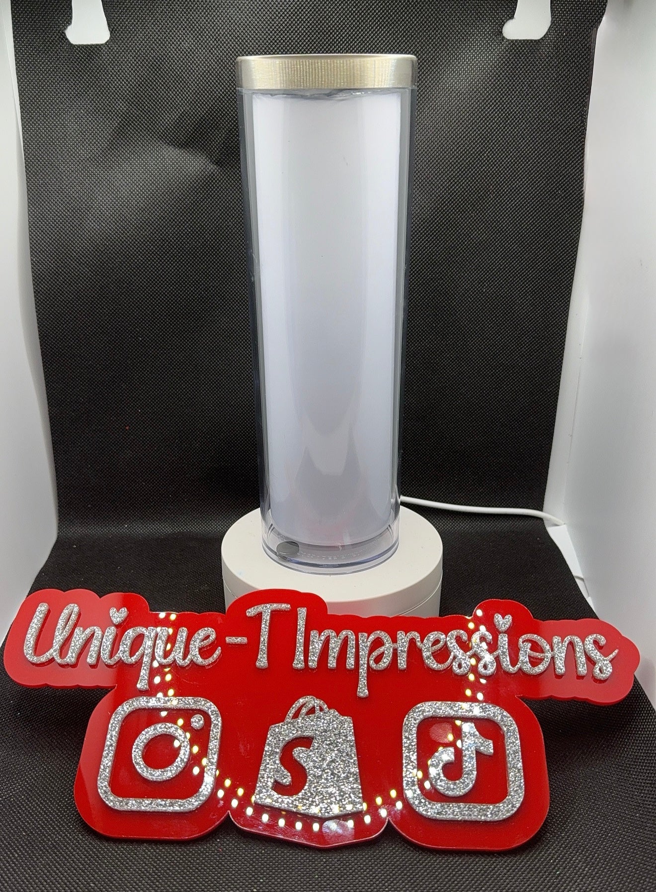 20oz Stainless Steel Storyboard Snow Globe